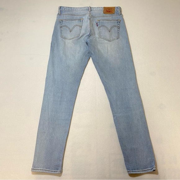 LEVI’S Boyfriend Fit Skinny Light Wash Jeans Size 25 - Picture 6 of 9